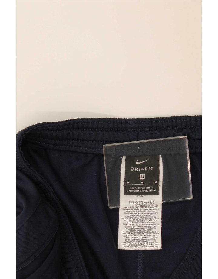 Nike Mens Dri Fit Tracksuit Trousers Medium  Navy Blue Polyester