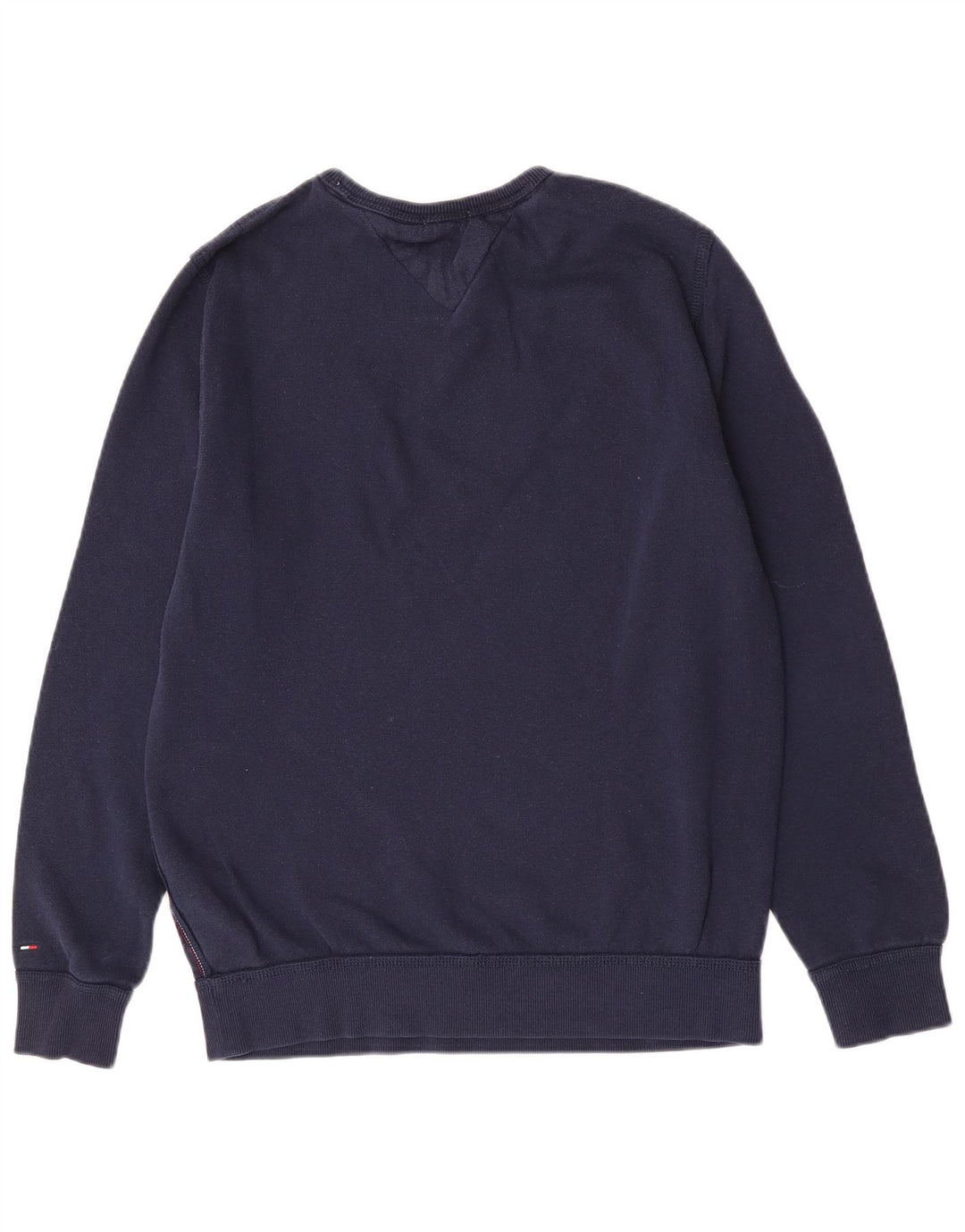 Tommy Hilfiger Mens Graphic Sweatshirt Jumper Medium Navy Blue Cotton