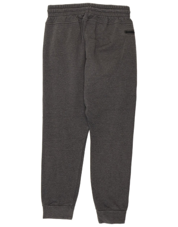 Under Armour Mens Tracksuit Trousers Joggers Medium Grey Colourblock Cotton