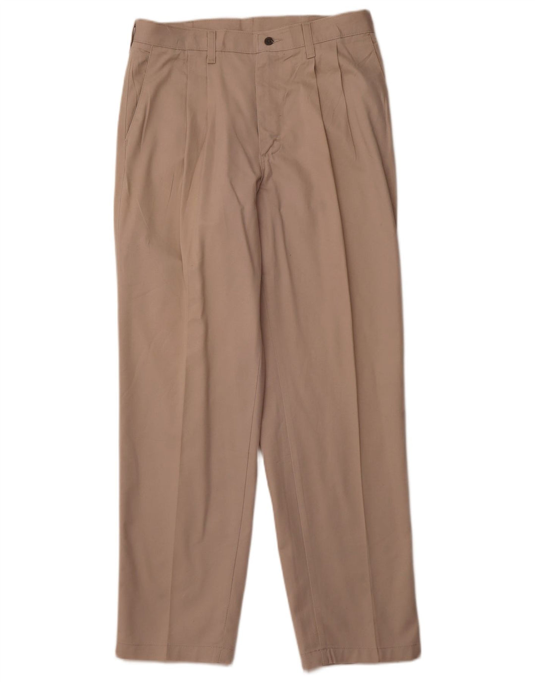 LEE Mens Pegged Chino Trousers W34 L30 Beige Cotton