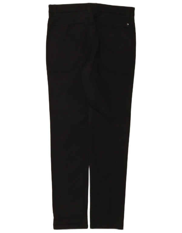 Tom Tailor Mens Slim Chino Trousers W32 L32 Black Cotton