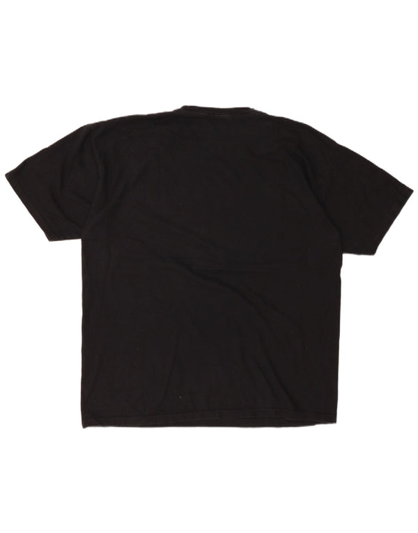 HARLEY Mens Regular Fit Graphic T-Shirt Top XL Black Cotton