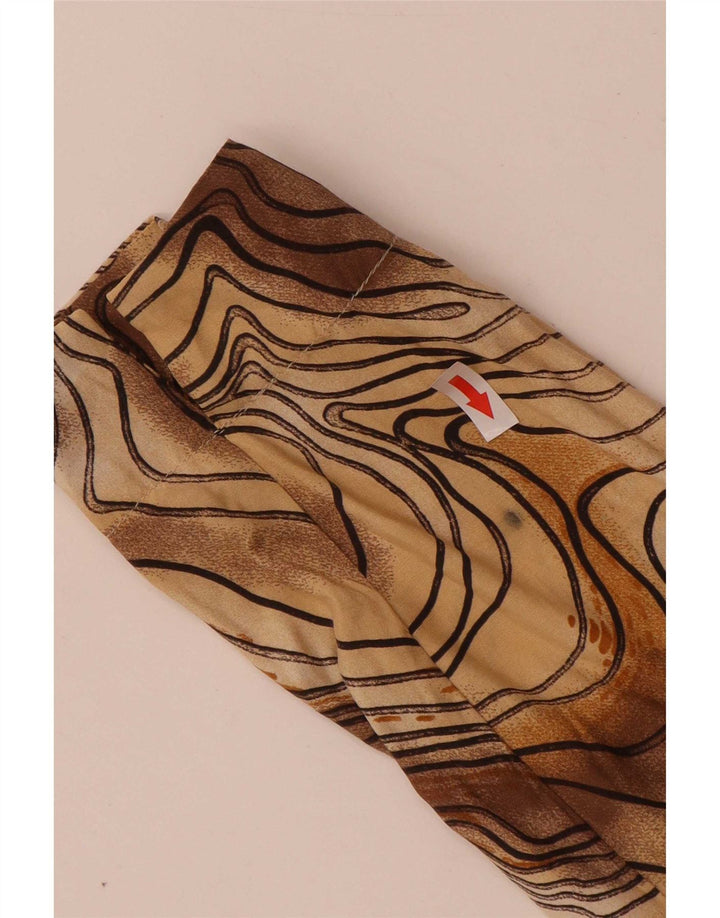 Kohlhaas Womens Shirt Blouse EU 40 Medium Brown Tie Dye Viscose