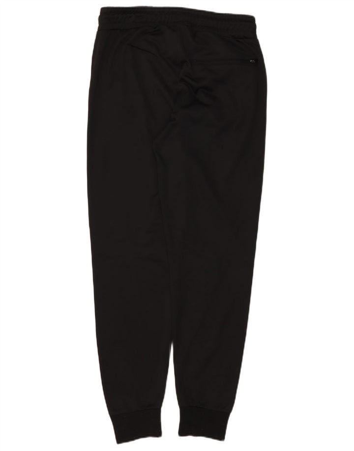 FILA Mens Tracksuit Trousers Joggers Small Black Polyester