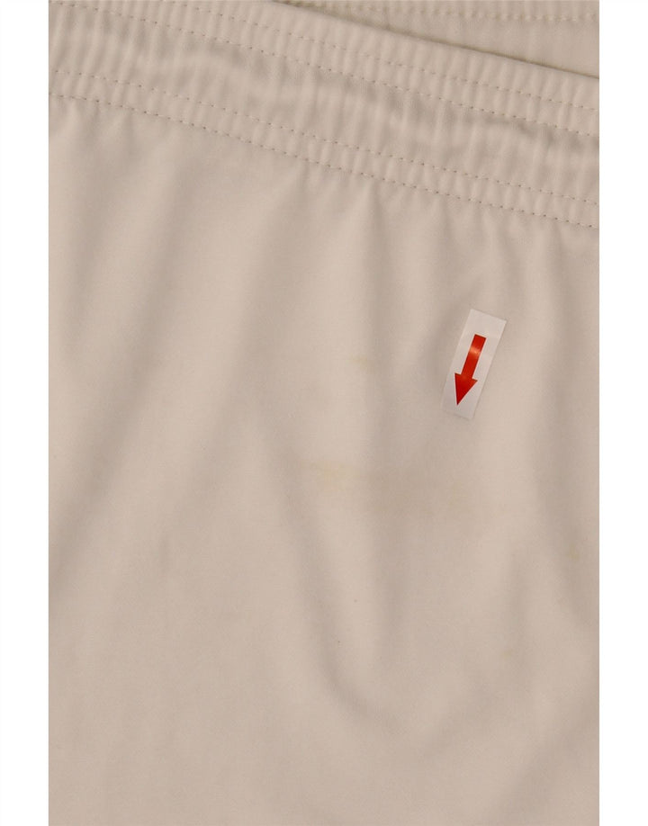 Nike Mens Dri Fit Sport Shorts Large White Polyester