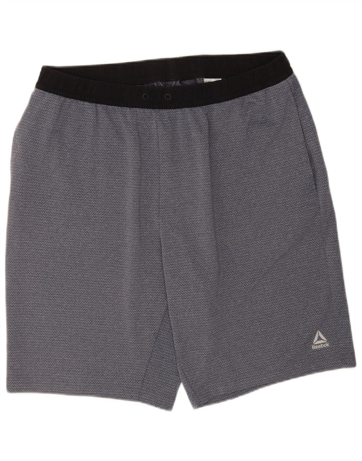 Reebok Mens Sport Shorts XL  Grey Polyester