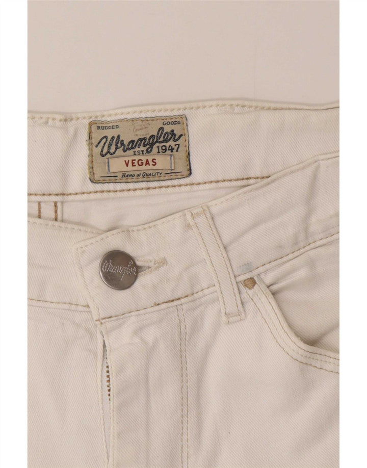Wrangler Womens Vegas Slim Jeans W30 L32 White