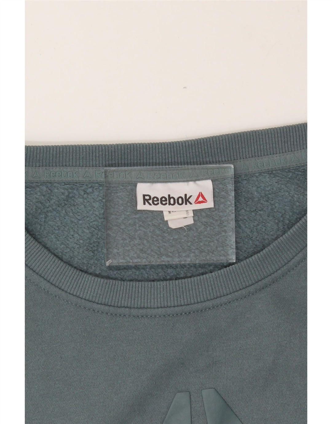 REEBOK Womens Graphic Oversized Sweatshirt Jumper UK 20 2XL Blue Vintage Reebok and Second-Hand Reebok from Messina Hembry 