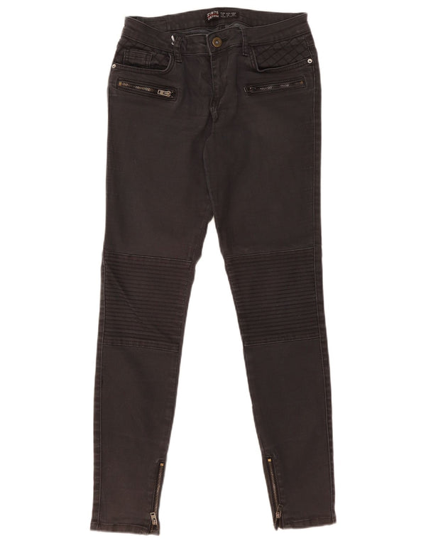 Zara Womens Skinny Jeans EU 38 Small W28 L29 Black