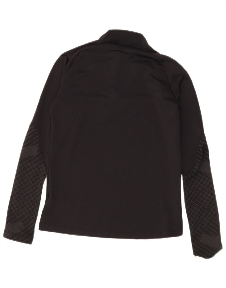 Nike Boys Dri Fit Slim Pullover Tracksuit Top 10-11 Years Medium Black