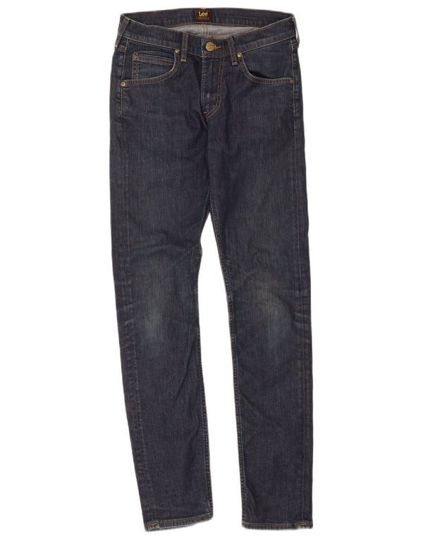 Lee Mens Luke Slim Tapered Jeans W28 L30 Navy Blue Cotton