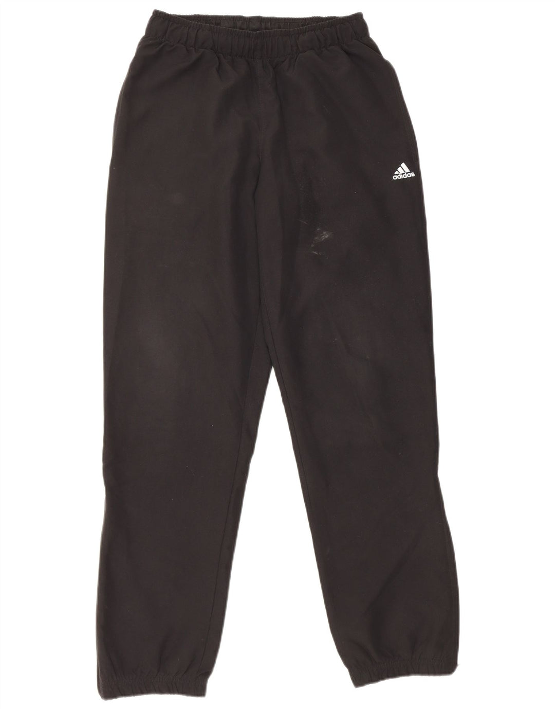 Adidas Mens Tracksuit Trousers Joggers Small Black Polyester