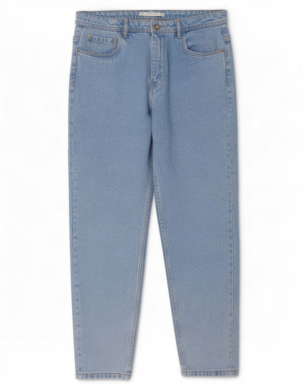 Zara Womens Trafaluc High Rise Tapered Jeans EU 40 Medium W30 L27 Blue