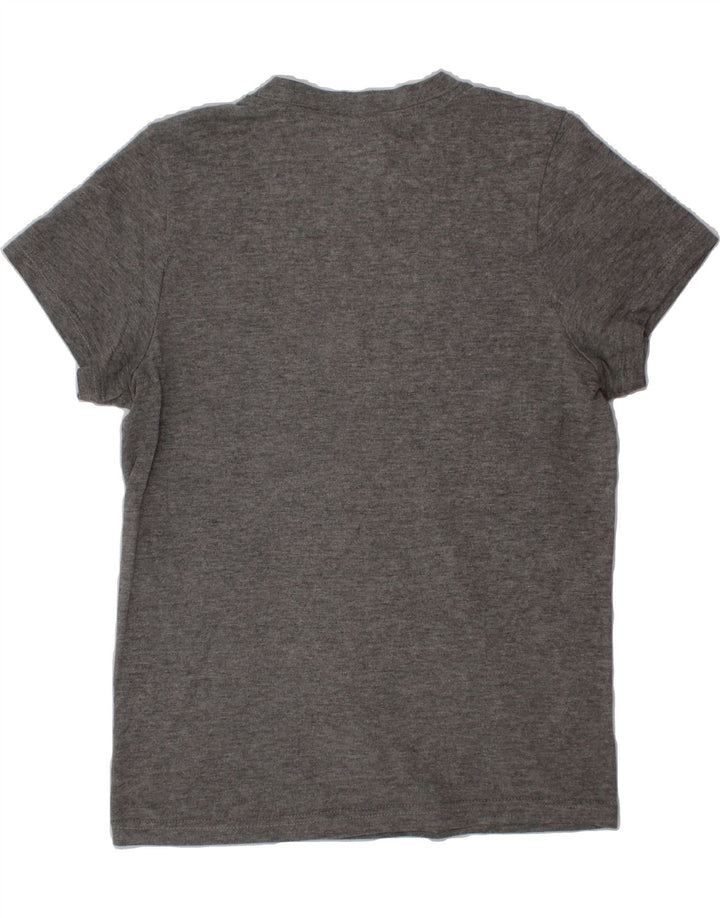 PUMA Womens Graphic T-Shirt Top UK 12 Medium  Grey Vintage Puma and Second-Hand Puma from Messina Hembry 