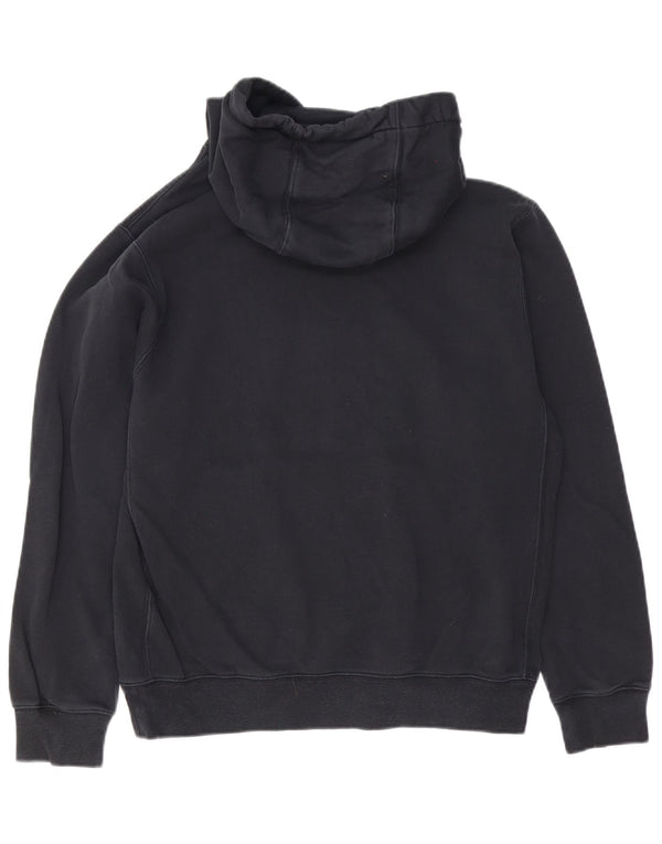 Nike Mens Hoodie Jumper Small Black Cotton