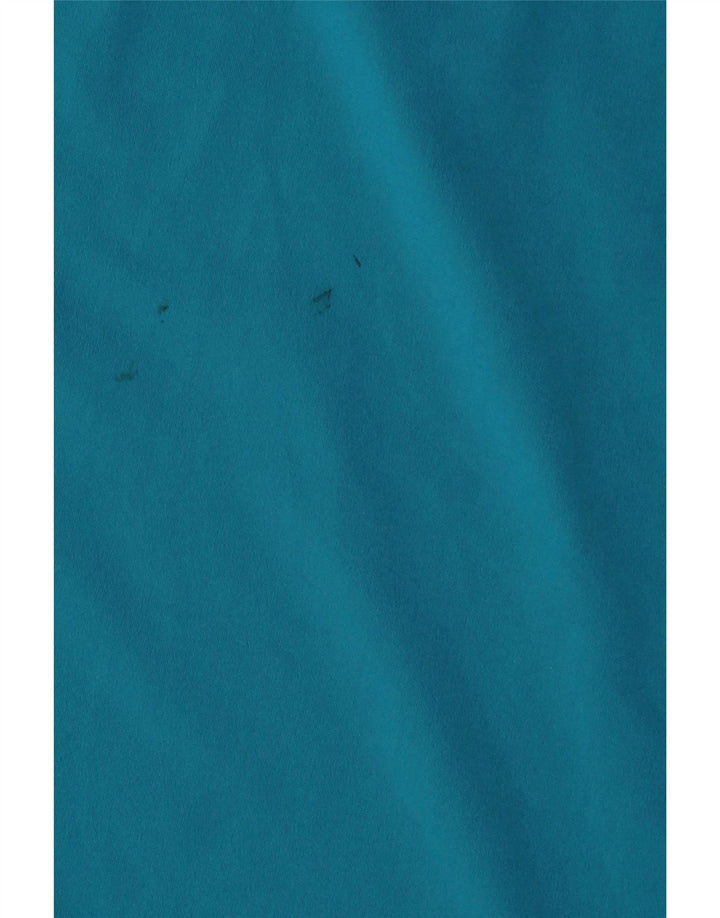 ADIDAS Mens Climalite Zip Neck Sweatshirt Jumper XL Blue Polyester