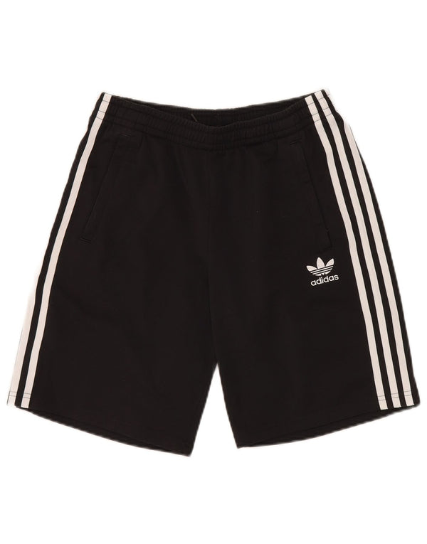 Adidas Boys Sport Shorts 13-14 Years Black Polyester