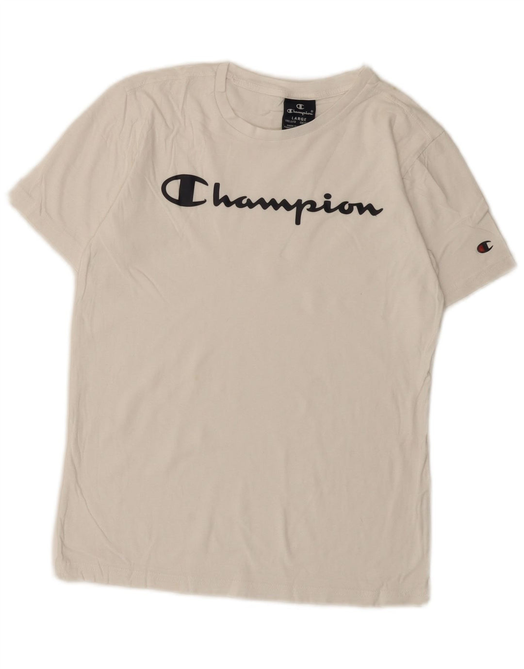 Champion Boys Graphic T-Shirt Top 11-12 Years Large White