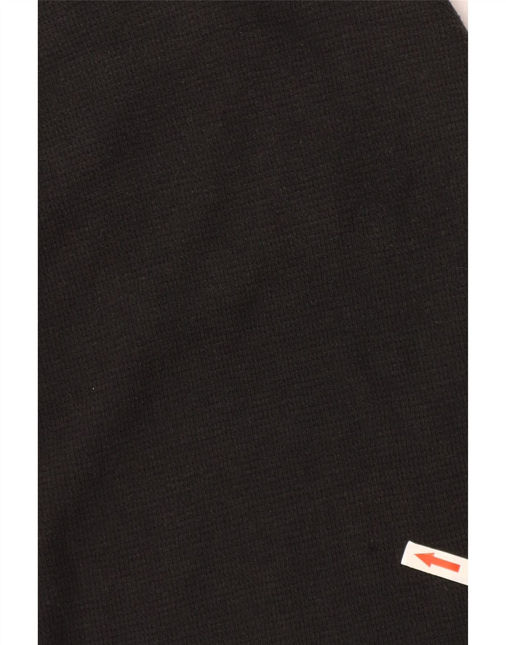 Ralph Lauren Mens Top Long Sleeve Large Black Cotton