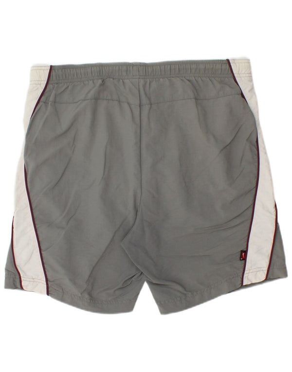 Nike Mens Sport Shorts UK 39/41 Medium  Grey Colourblock Nylon