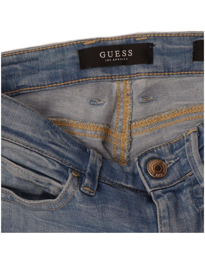 Guess Womens Skinny Jeans W24 L27 Blue