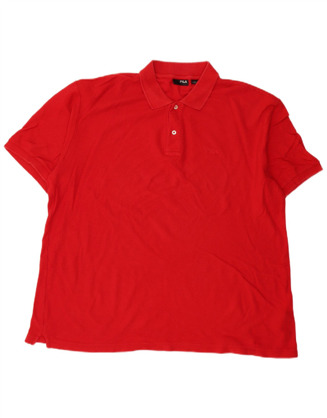 Fila Mens Polo Shirt XL Red