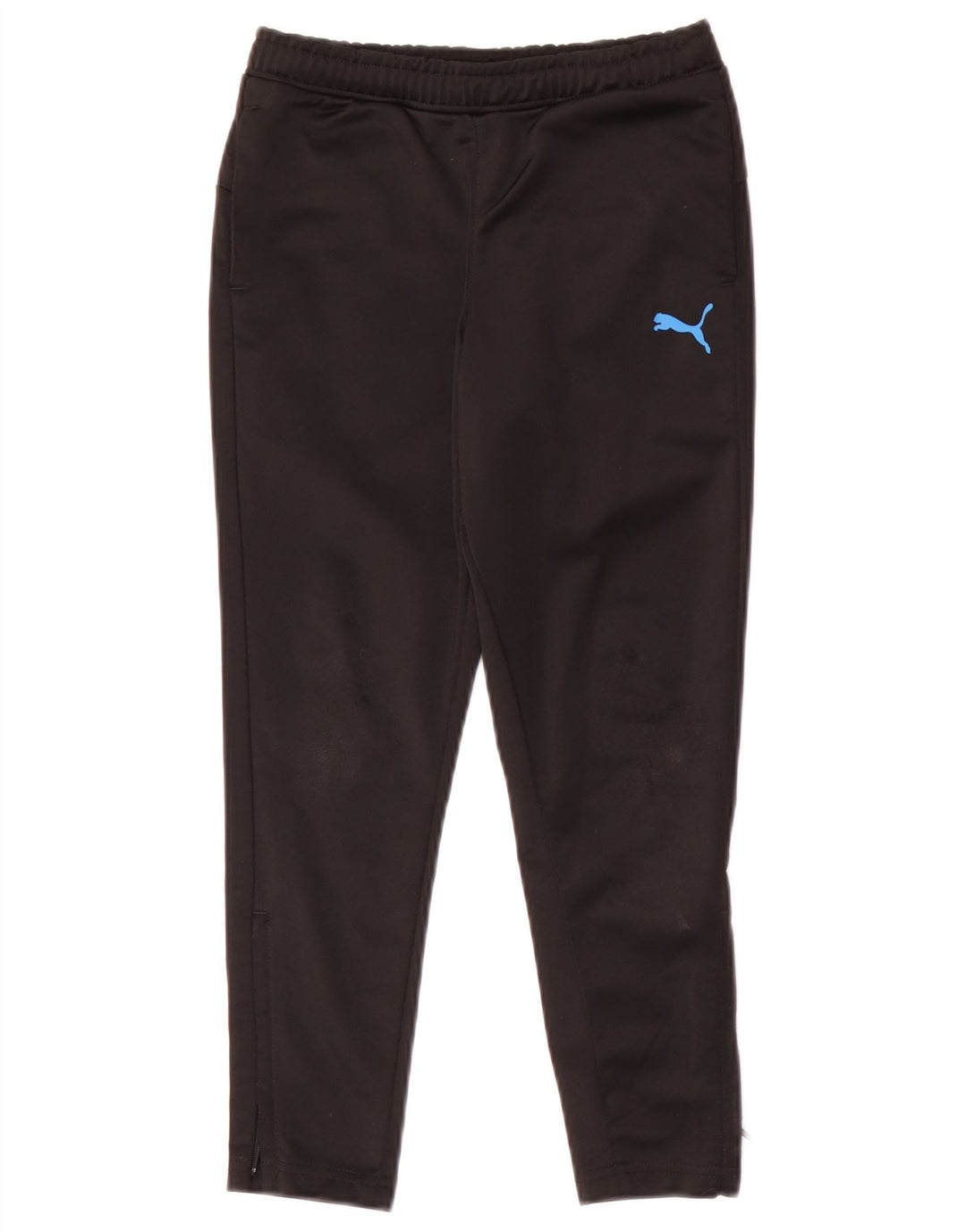 Puma Boys Tracksuit Trousers 7-8 Years Black Polyester
