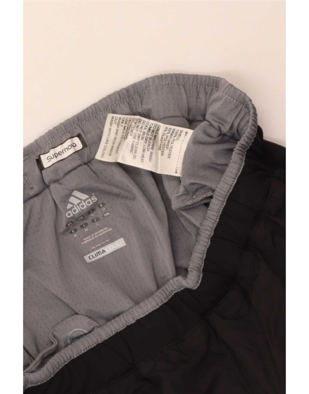 Adidas Womens Climacool Sport Shorts UK 12 Medium Black Polyester