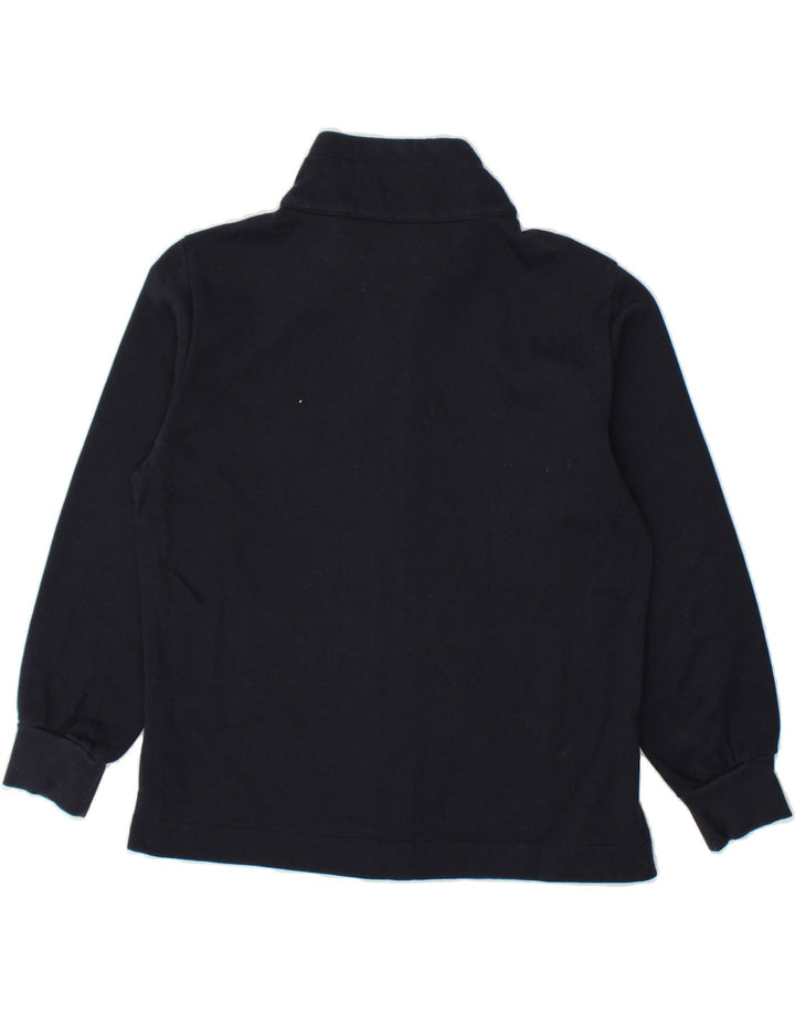 CHAMPION Womens Tracksuit Top Jacket UK 14 Medium Navy Blue Cotton Vintage Champion and Second-Hand Champion from Messina Hembry 