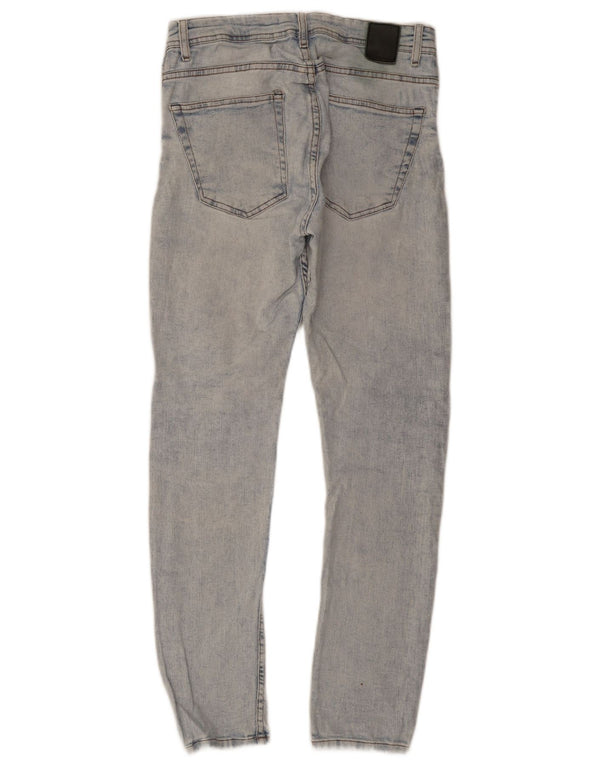 Zara Mens Slim Jeans EU 42 Large W32 L29 Blue