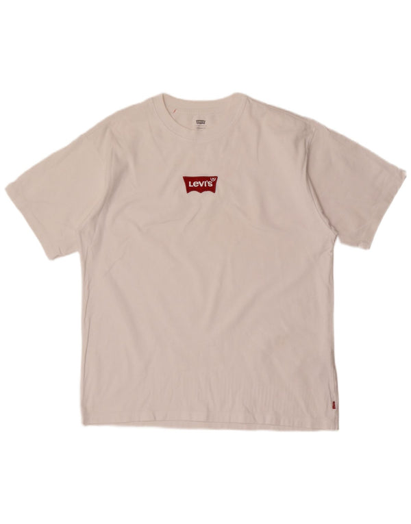 Levi's Mens Vintage Fit T-Shirt Top Medium White Cotton