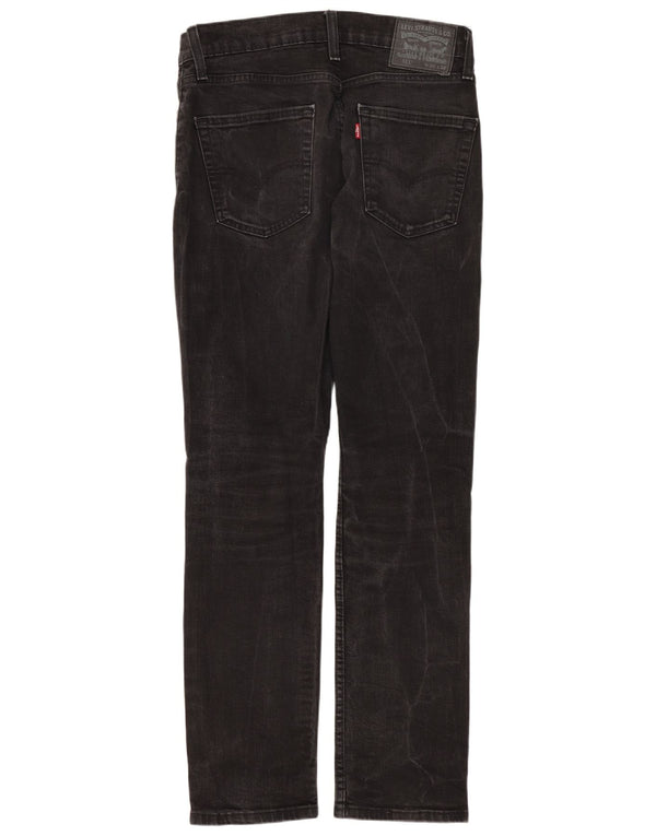 Levi's Mens 511 Slim Jeans W30 L32 Black Cotton