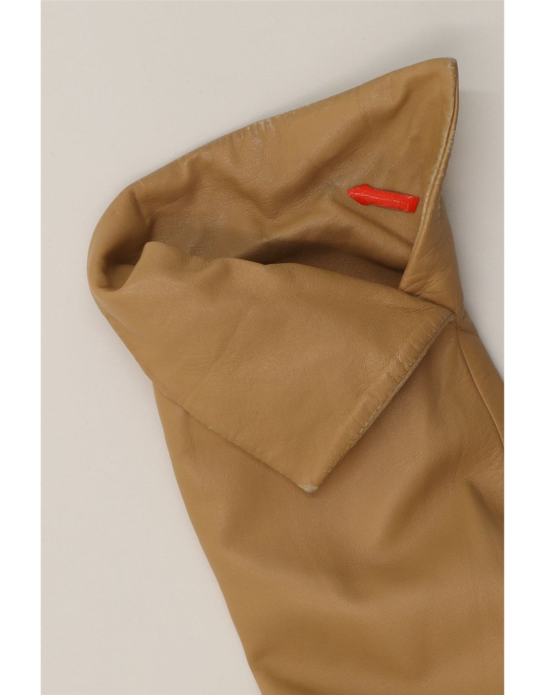VINTAGE Womens Leather Jacket EU 38 Medium Brown Leather Vintage Vintage and Second-Hand Vintage from Messina Hembry 