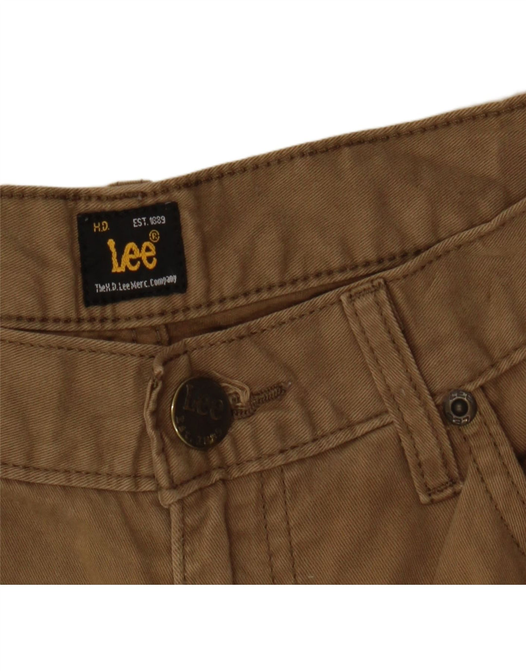 LEE Mens Casual Shorts W32 Medium Beige