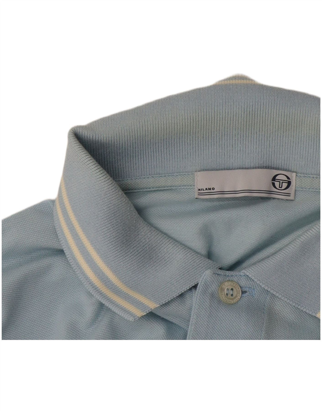 Sergio Tacchini Mens Polo Shirt XL Blue