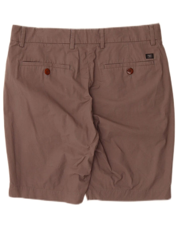 Superdry Mens Regular Chino Shorts W32 Large Brown Cotton