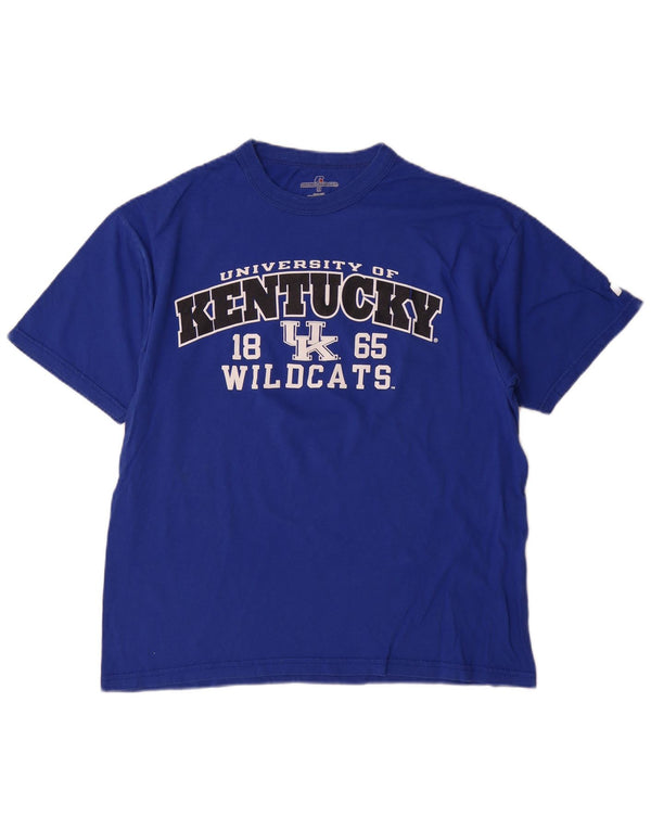 Russell Athletic Mens Kentucky Wildcats Graphic T-Shirt Top Medium Blue