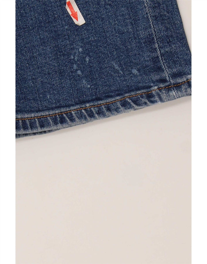 White Stuff Mens Distressed Slim Jeans W34 L31 Blue Cotton