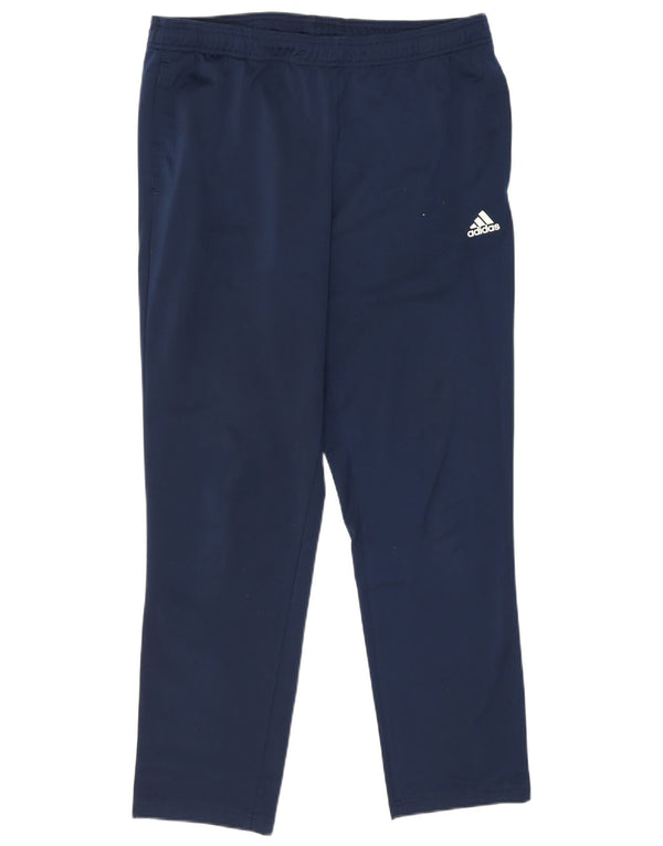 Adidas Mens Tracksuit Trousers UK 42/44 Large  Navy Blue Polyester