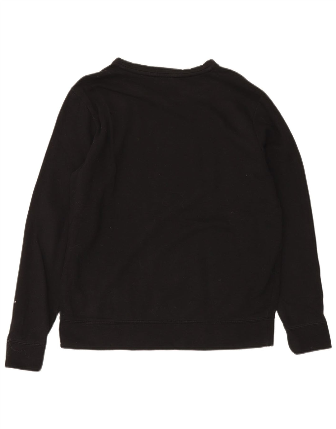 CALVIN KLEIN JEANS Mens Graphic Sweatshirt Jumper Small Black Cotton