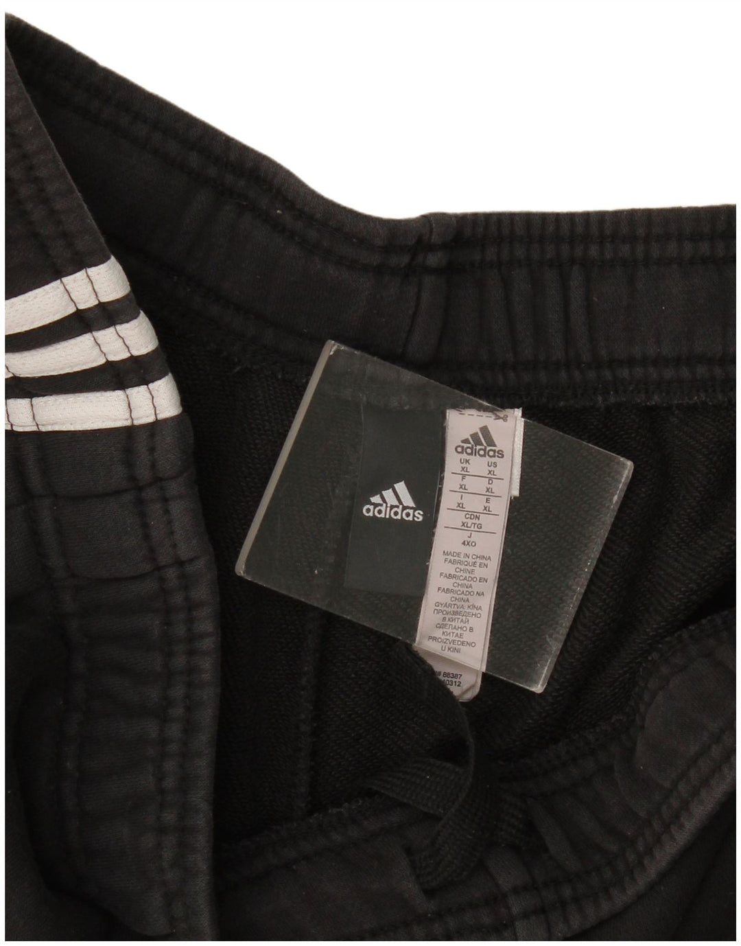Adidas Mens Sport Shorts XL Black Polyester