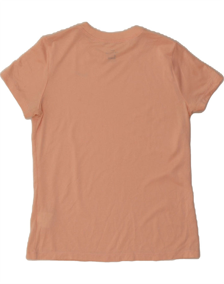 NIKE Womens Dri Fit T-Shirt Top UK 14 Medium Pink Polyester Vintage Nike and Second-Hand Nike from Messina Hembry 
