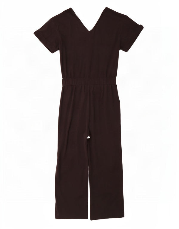 G-Star Womens Jumpsuit UK 14 Medium Black Cotton