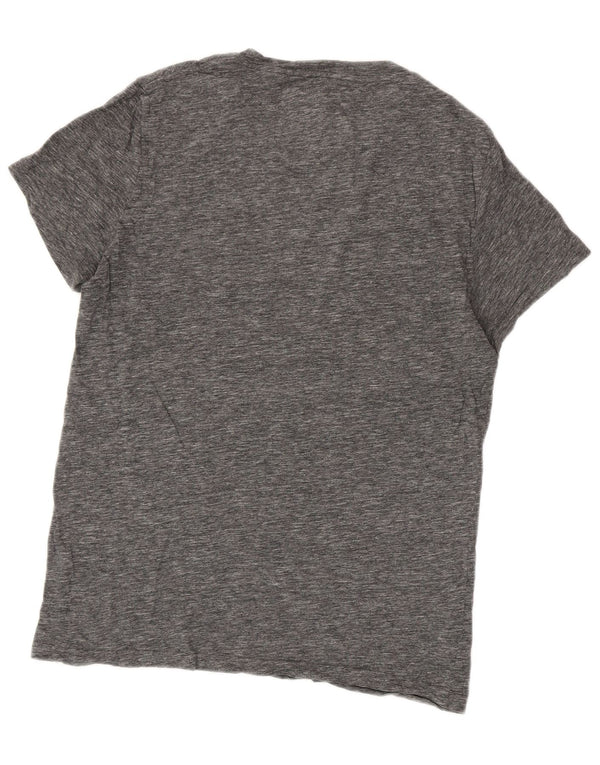 Jack Wills Mens T-Shirt Top Medium Grey Flecked Cotton