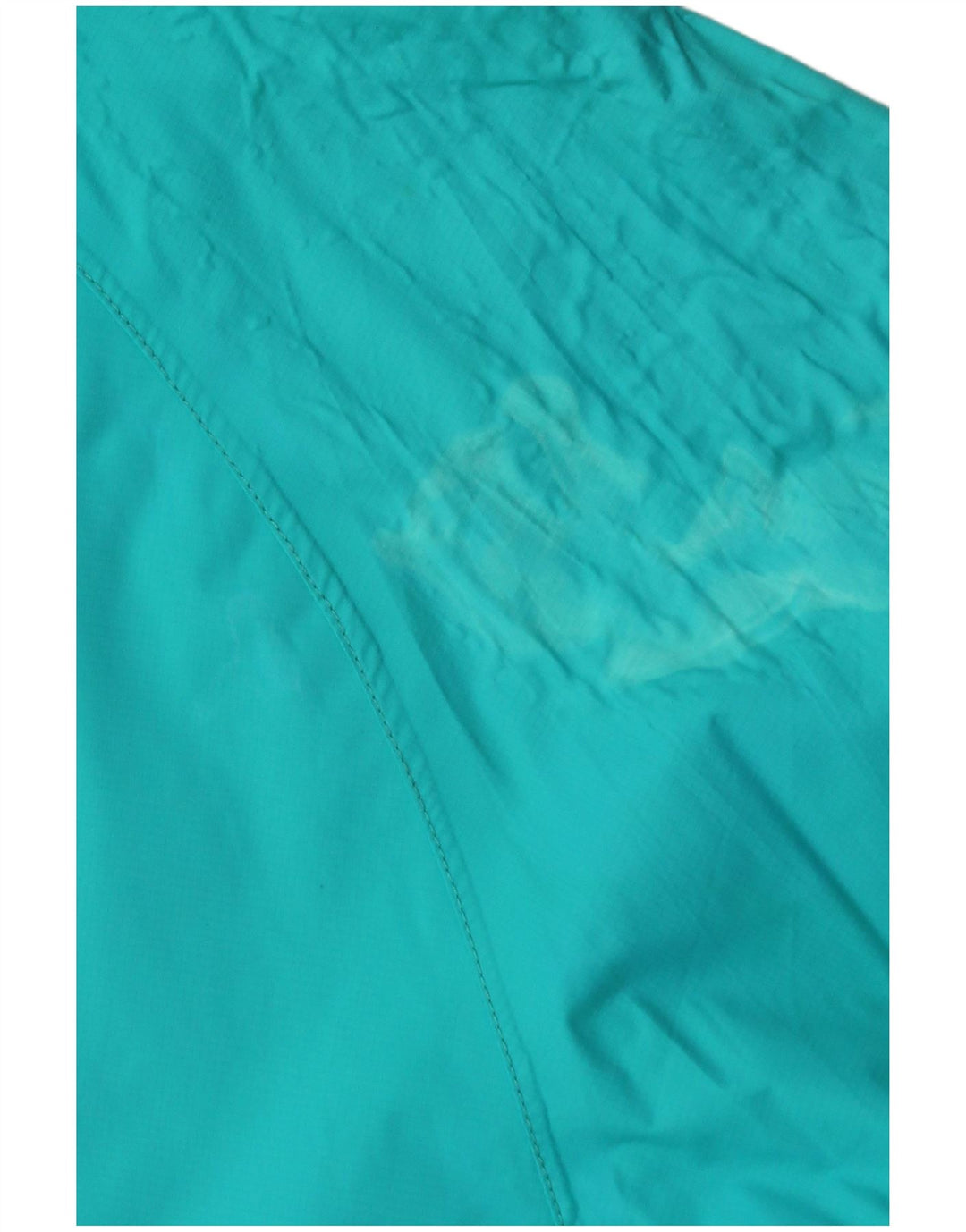 THE NORTH FACE Womens Hooded Rain Jacket UK 16 Large Turquoise Polyester