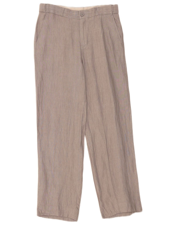 Marks & Spencer Boys Autograph Chino Trousers 11-12 Years W28 L27 Grey