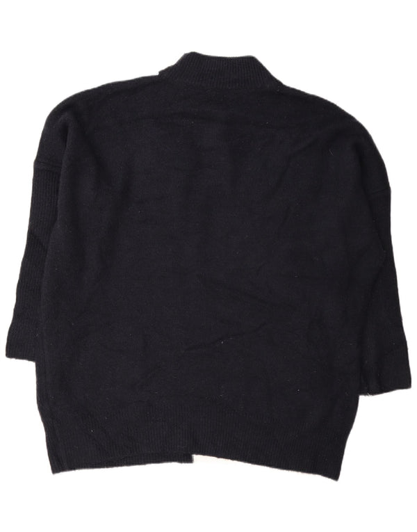 Marks & Spencer Womens Crew Neck Jumper Sweater UK 18 Large Navy Blue