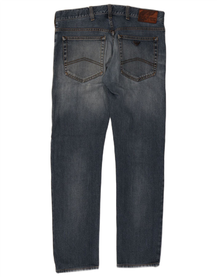 Armani Womens Slim Jeans W32 L29 Blue