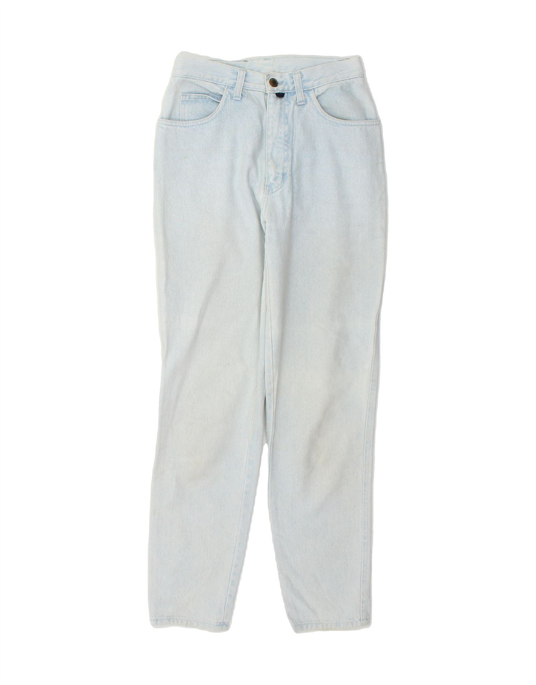 ST. GERMAIN Womens Tapered Jeans IT 42 Medium W28 L29 Blue Cotton Vintage St. Germain and Second-Hand St. Germain from Messina Hembry 