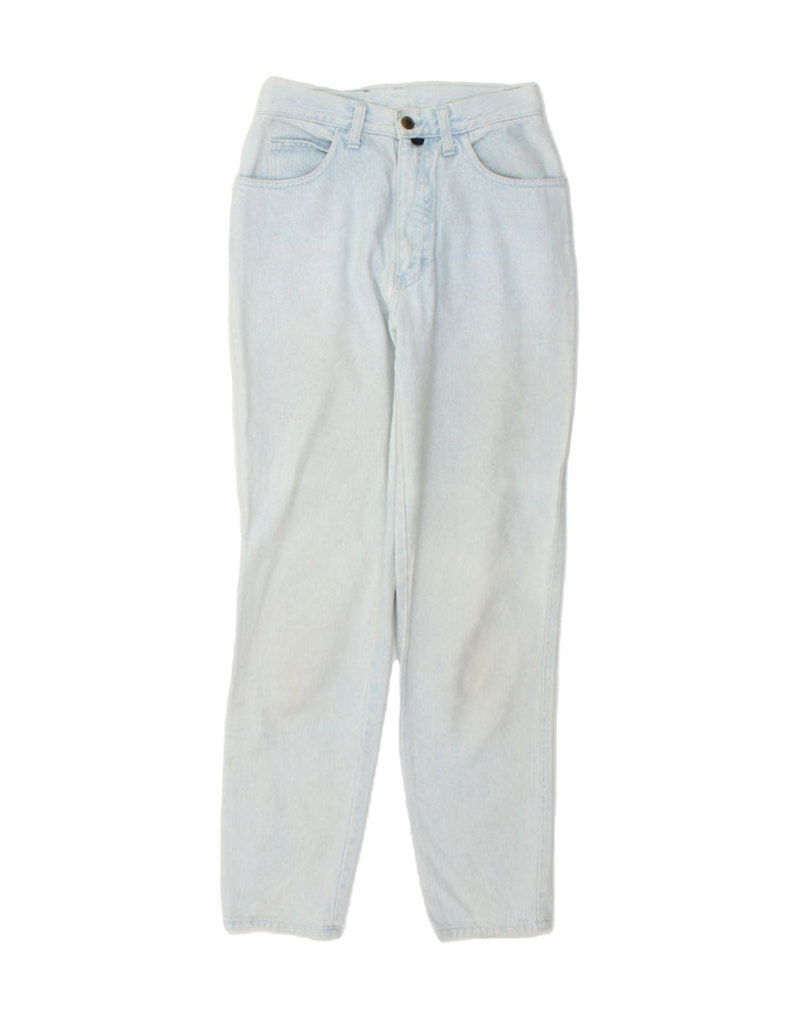 ST. GERMAIN Womens Tapered Jeans IT 42 Medium W28 L29 Blue Cotton Vintage St. Germain and Second-Hand St. Germain from Messina Hembry 